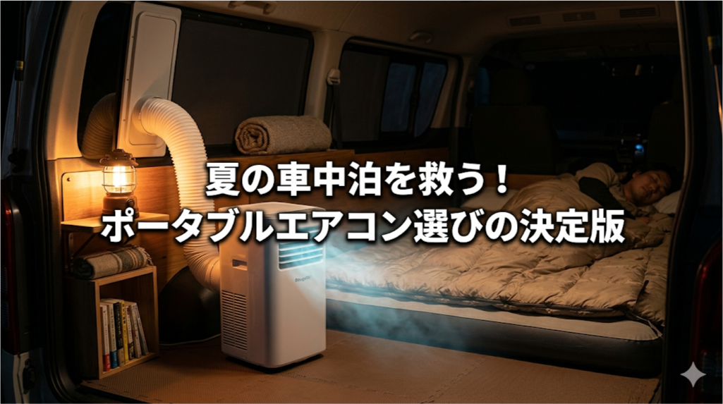 ポータブルクーラー選びの決定打と失敗しない設置術